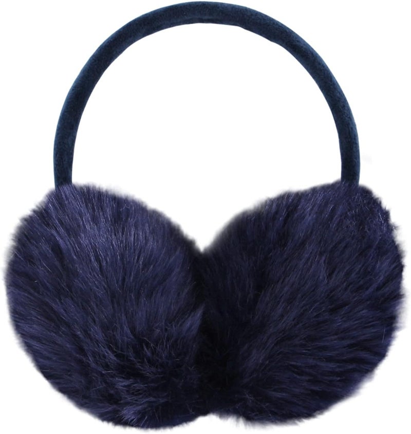POXIMI Store Women Winter Earmuffs Girl Ski Adjustable Ear Covers for Cute Bow Ear Warmer Outdoor Earmuff Fleece Lining - Image 1